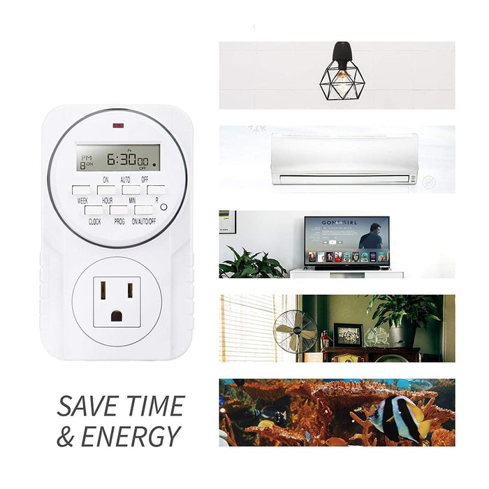 Digital 7-Day Programmable Timer - Aquaponics For Life