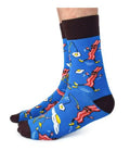 Sir Bacon Crew Socks