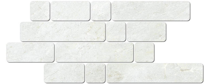Slate Bianco Muretto 12x24 Matte Porcelain Mosaic Tile