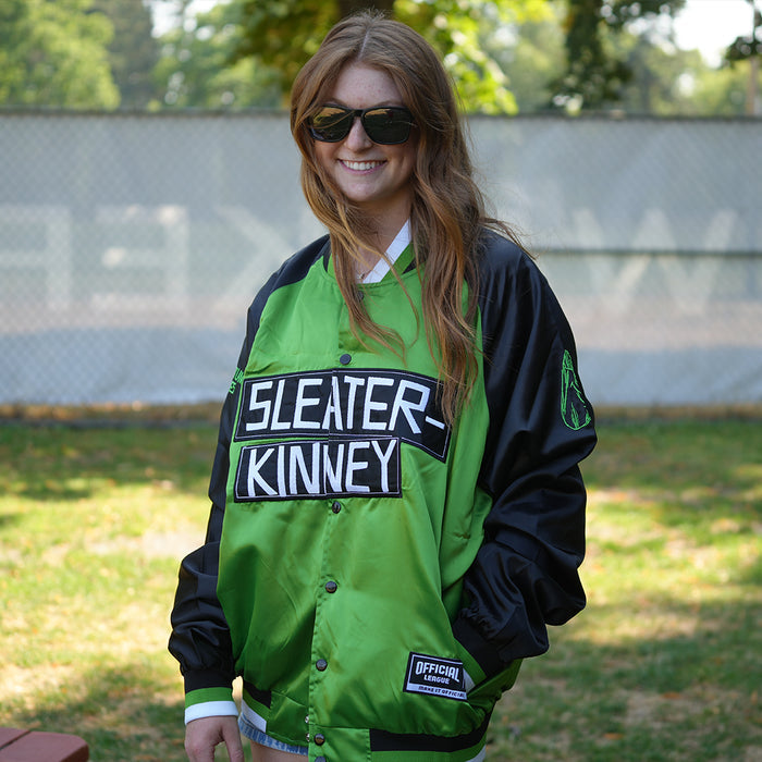 [ Sleater-Kinney X Portland Pickles ] Satin Jacket