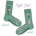 Social Distancing Crew Socks