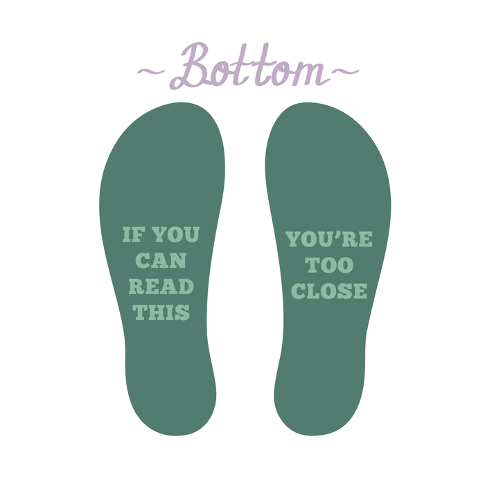 Social Distancing Crew Socks