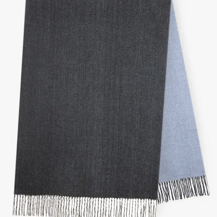 Solid Color Scarf -Black