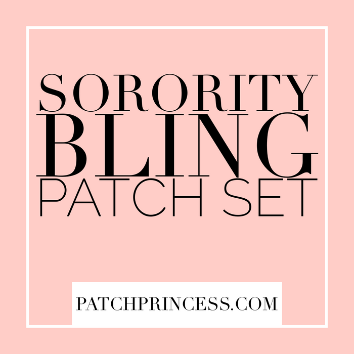 SORORITY PATCH SET