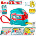Steel measuring tape 5m x 32mm TMT80532M