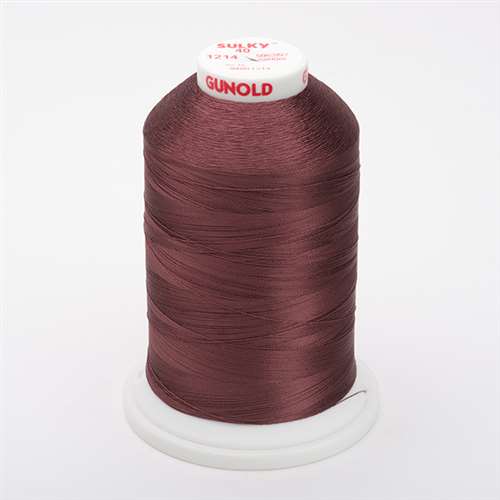 Sulky 40 wt 5500 Yard Rayon Thread - 940-1214 - Med. Chestnut