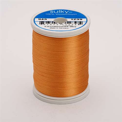 Sulky 40 wt 850 Yard Rayon Thread - 943-1239 - Apricot