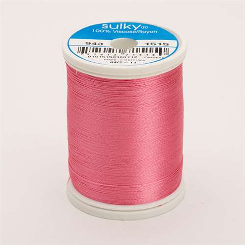 Sulky 40 wt 850 Yard Rayon Thread - 943-1515 - Rosebud