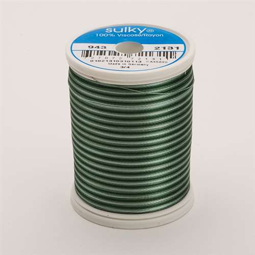 Sulky 40 wt 850 Yard Rayon Thread - 943-2131 - Khakis Var