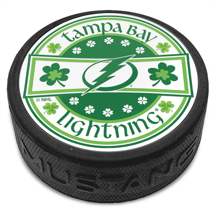 Tampa Bay Lightning Lucky St. Patricks Day Puck