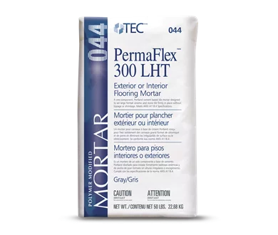 TEC PermaFlex 300 LHT Mortar – Large Format Tile & Stone Thin-Set, 50 lb.