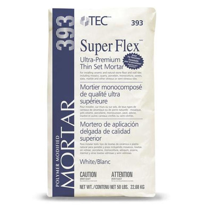 TEC SuperFlex Ultra Premium Mortar White 50 lb