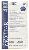 TEC Ultimate 6 Plus Lightweight LHT Mortar, White, 40 lb
