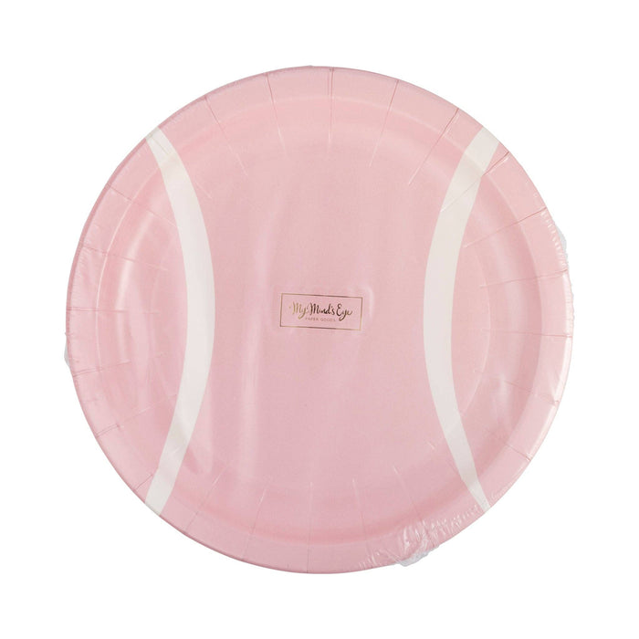 Tennis Ball Plates - The Preppy Bunny