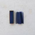 Thin Taper Candles -Navy