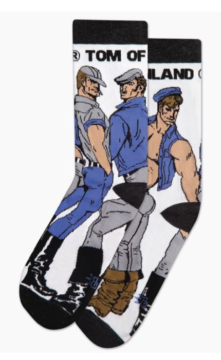 Tom of Finland Denim Trio Gym Socks