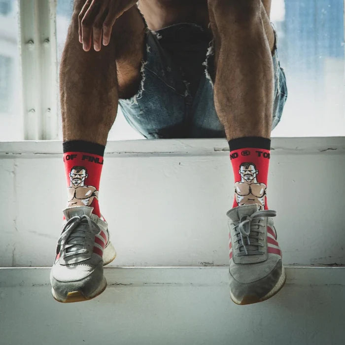 Tom of Finland Vitruvian Men Gym Socks