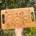Treats For Santa Rectangular Tray