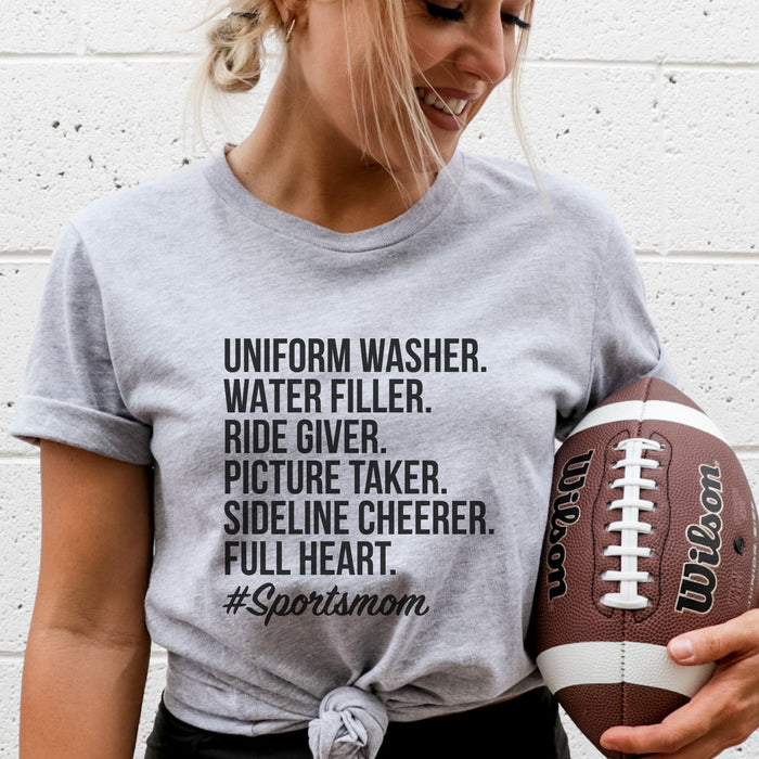Uniform Washer Sports Mom T - Shirt - Trendznmore