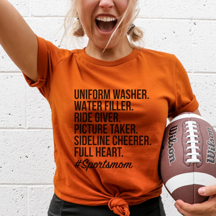 Uniform Washer Sports Mom T - Shirt - Trendznmore