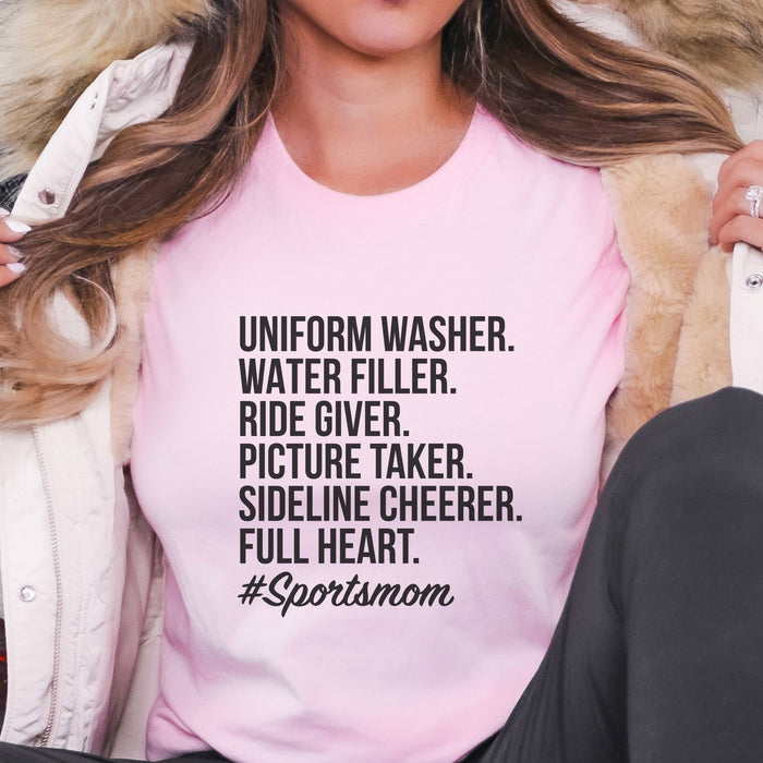 Uniform Washer Sports Mom T - Shirt - Trendznmore