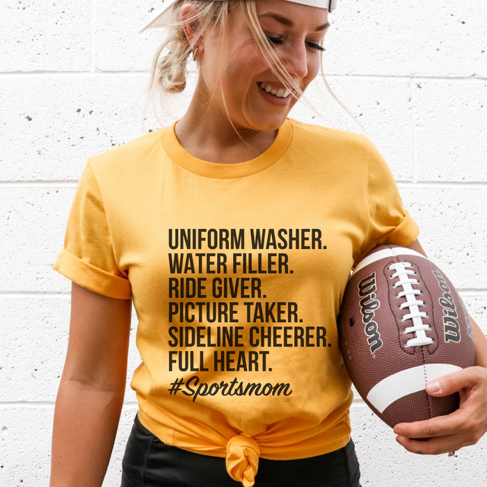 Uniform Washer Sports Mom T - Shirt - Trendznmore