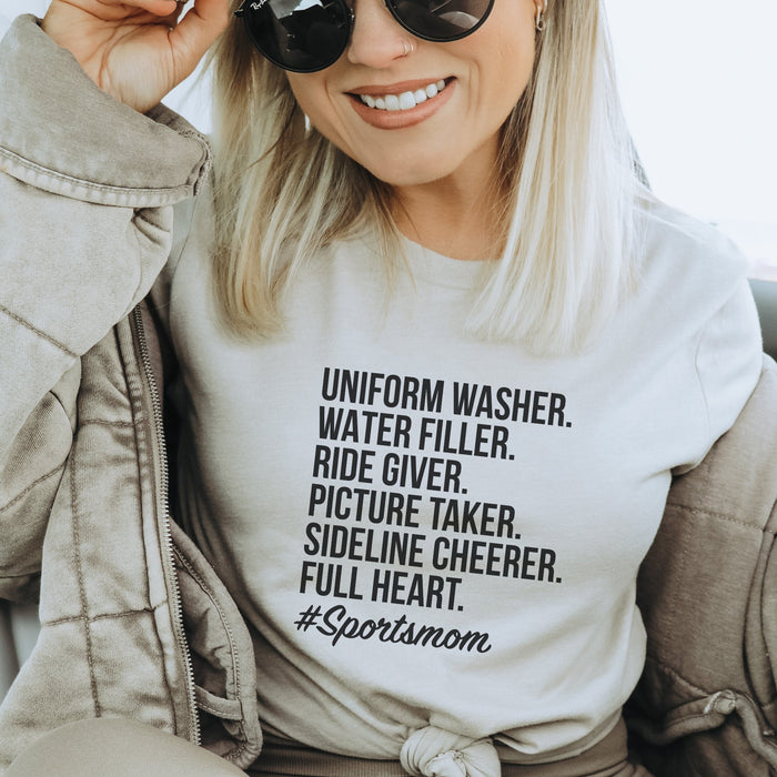 Uniform Washer Sports Mom T - Shirt - Trendznmore