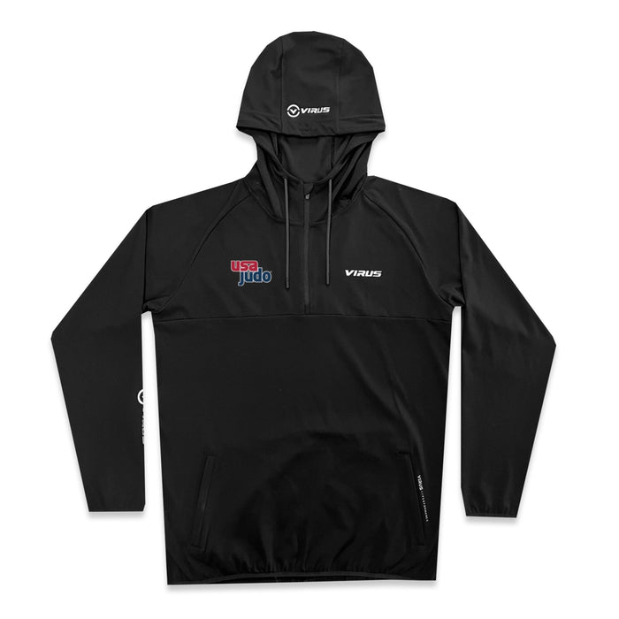 USA Judo Ample ½ Zip Hoodie - VIRUS® Performance Apparel