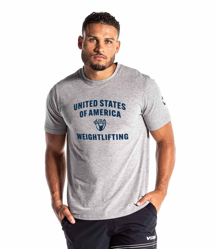 USA Weightlifting Classic Tee - VIRUS® Performance Apparel