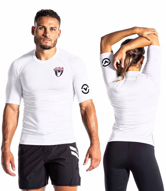 USAW CO32 S/S Rashguard - VIRUS® Performance Apparel