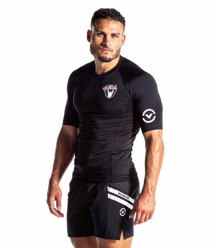 USAW CO32 S/S Rashguard - VIRUS® Performance Apparel