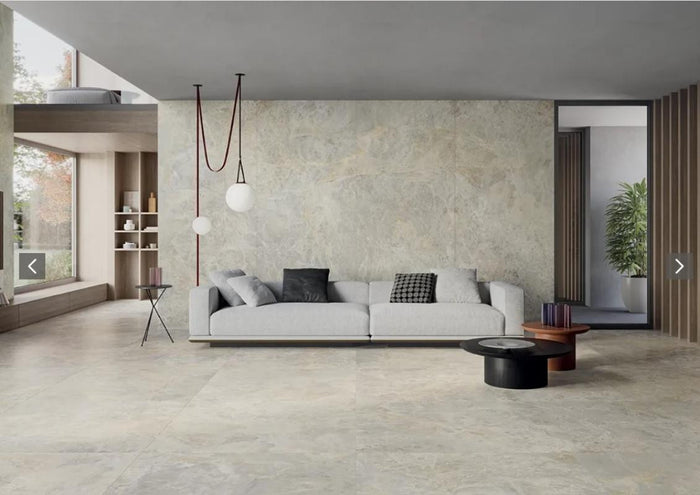 Versilia Fiorito Ivory Silky 24x48 Porcelain Tile