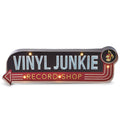 "Vinyl Junkie" Sign