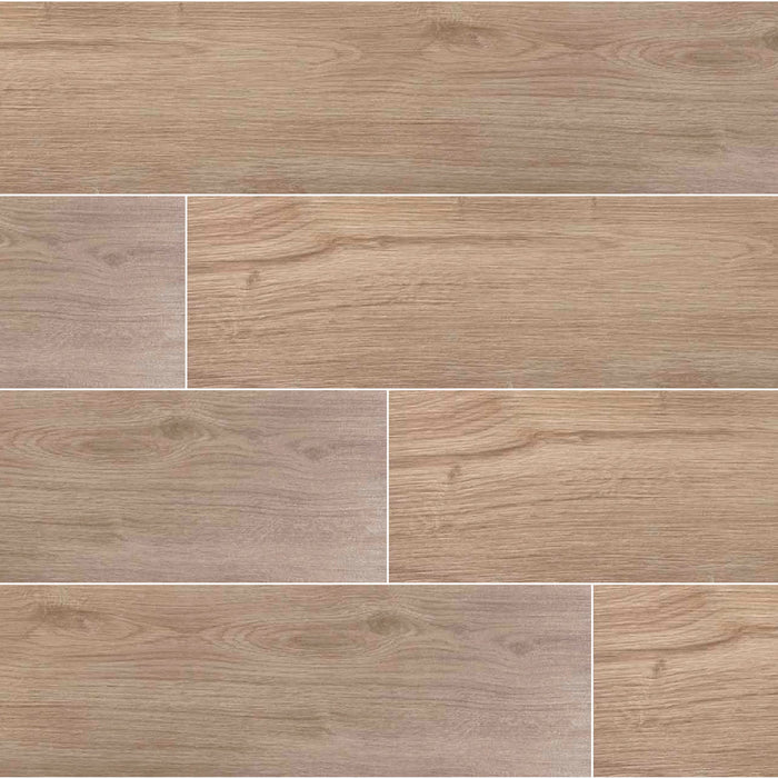 Walkyria Maple 8x48 Wood Look Porcelain Plank Tile