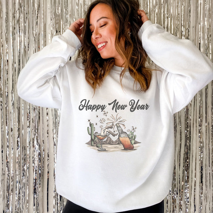 Western New Years Women's Sweatshirt - Trendznmore