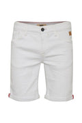 White Denim Shorts