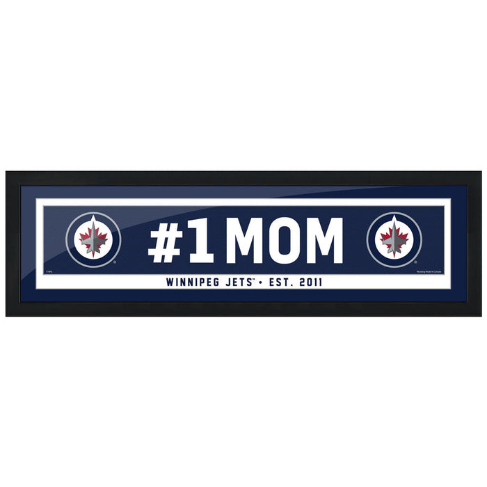 Winnipeg Jets  #1 Mom 6x22 Frame