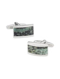 Zebra Stone Cufflinks